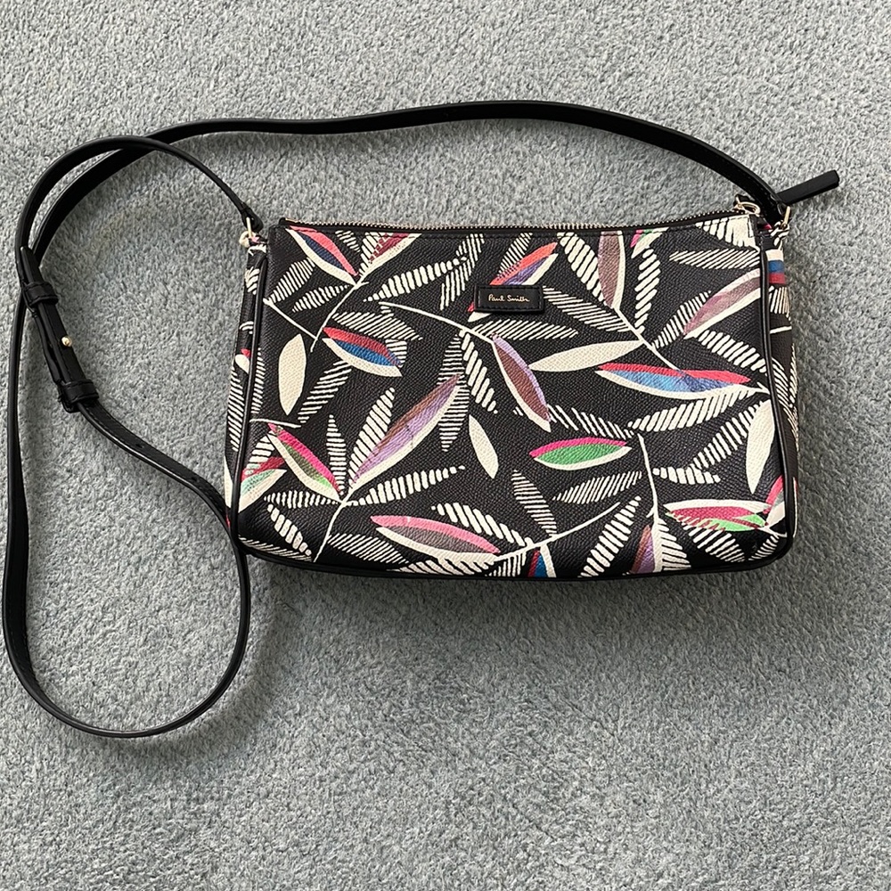 Paul Smith leather feather bag